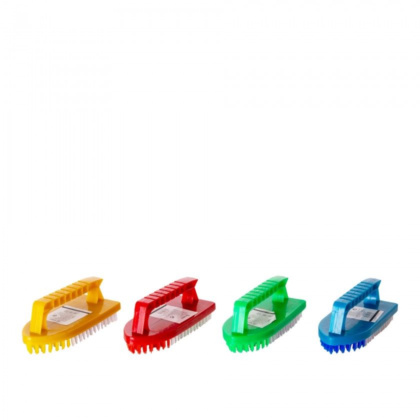 Escova Multiusos com Asa Multicor 6X15cm Escova Multiusos com Asa Multicor 6X15cm
