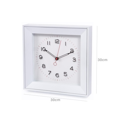 Rel�gio Parede Timemark Vidro 30X30cm - Image product