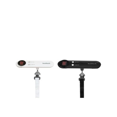 Balan�a Viagem Classe M Pl�stico Preto 50kg 14X3.5X2.5cm