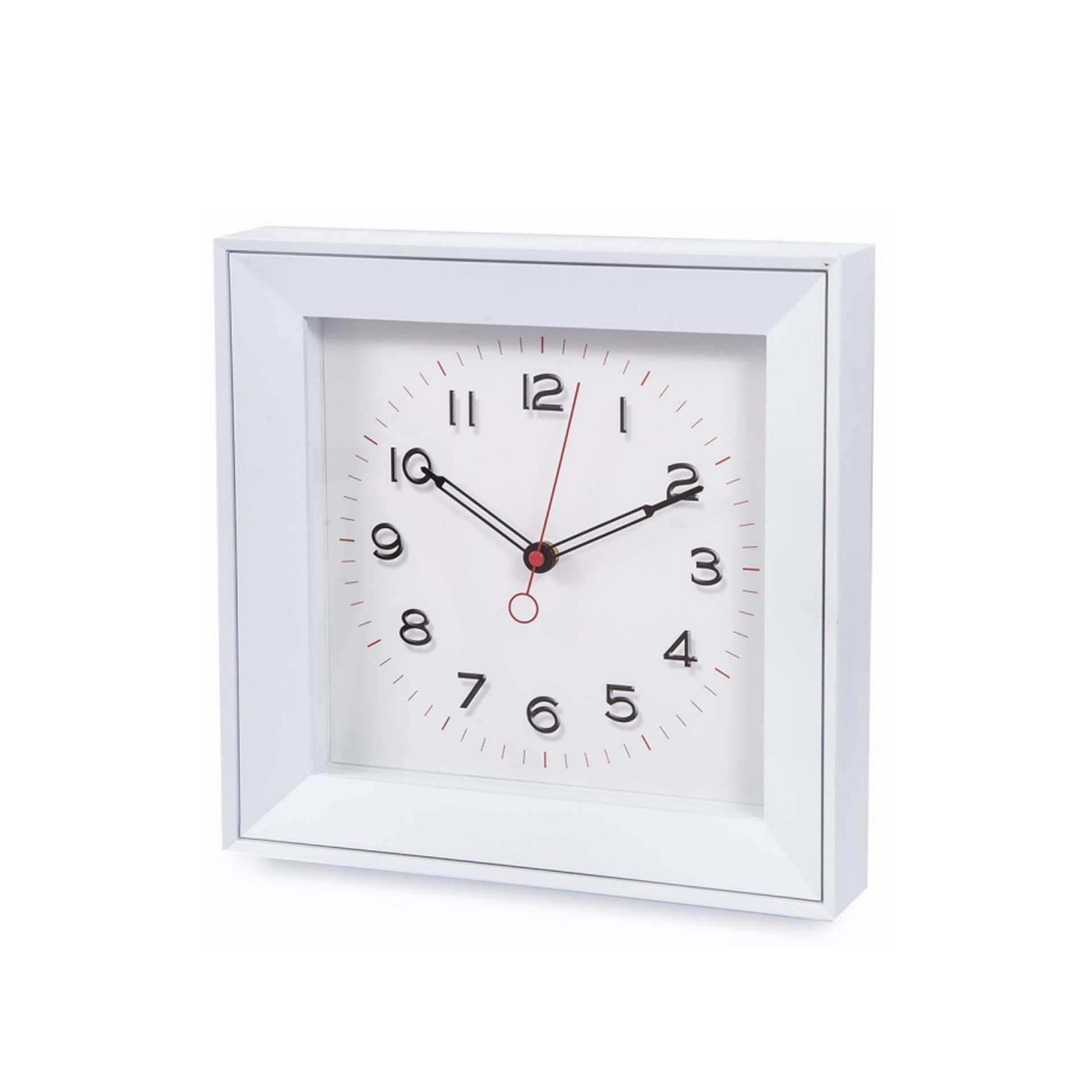 Relógio Parede Timemark Vidro 30X30cm