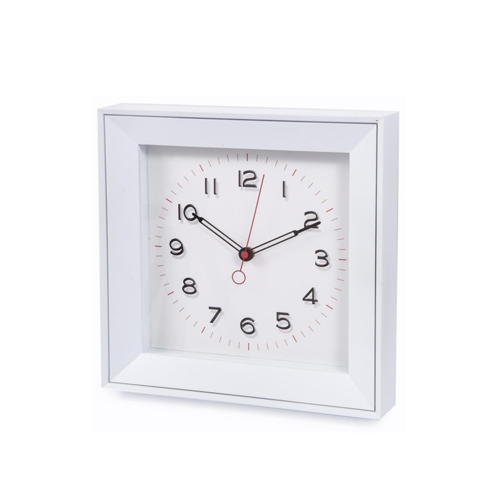 Relógio Parede Timemark Vidro 30X30cm