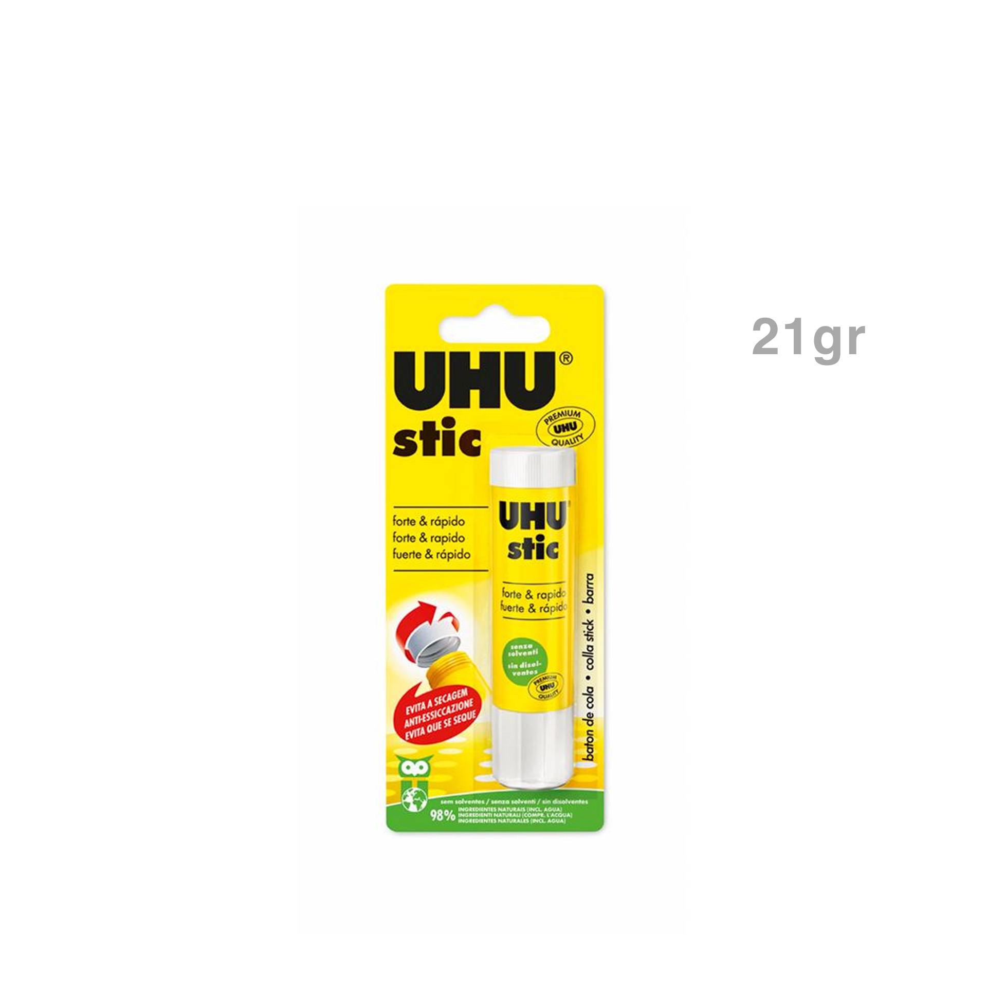 Cola Uhu Stic Blister 21gr