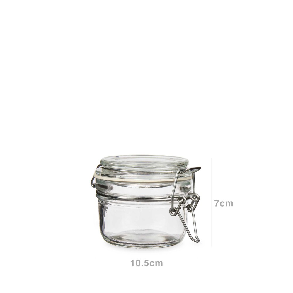 Frasco Hermético Vivalto 0.120ml 10.5X8.5X7cm