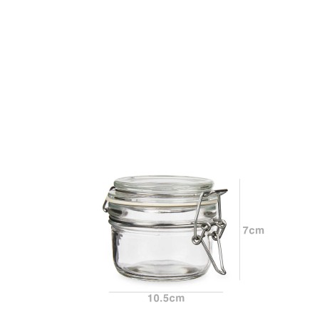 Frasco Hermético Vivalto 0.120ml 10.5X8.5X7cm - Image product