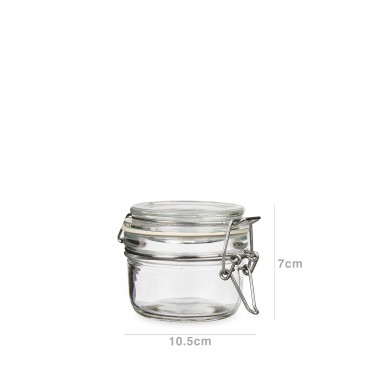 Frasco Hermético Vivalto 0.120ml 10.5X8.5X7cm
