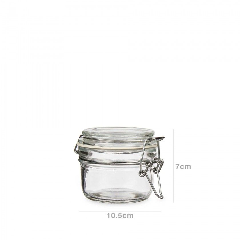 Frasco Hermético Vivalto 0.120ml 10.5X8.5X7cm Frasco Hermético Vivalto 0.120ml 10.5X8.5X7cm