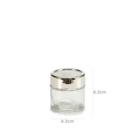 Frasco Herm�tico Vivalto com Tampa 80ml 6.2X6.2cm - Image product