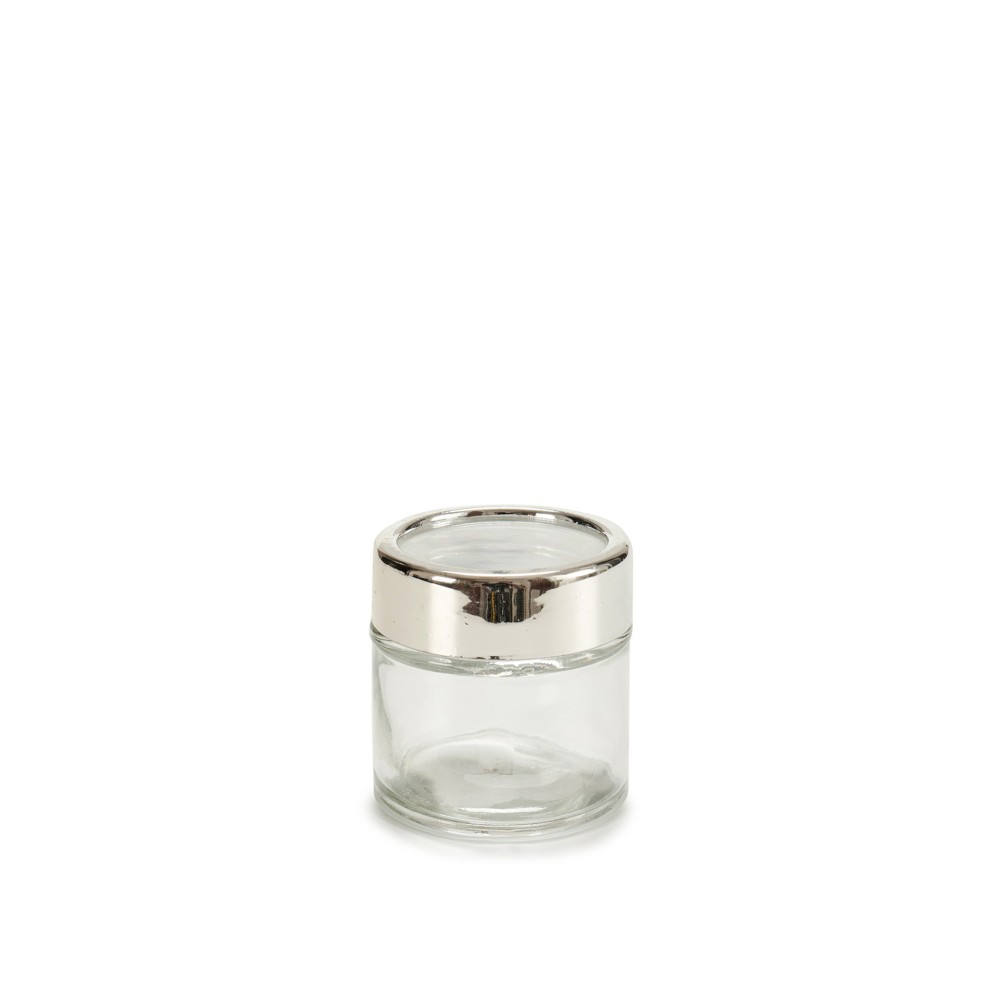 Frasco Herm�tico Vivalto com Tampa 80ml 6.2X6.2cm