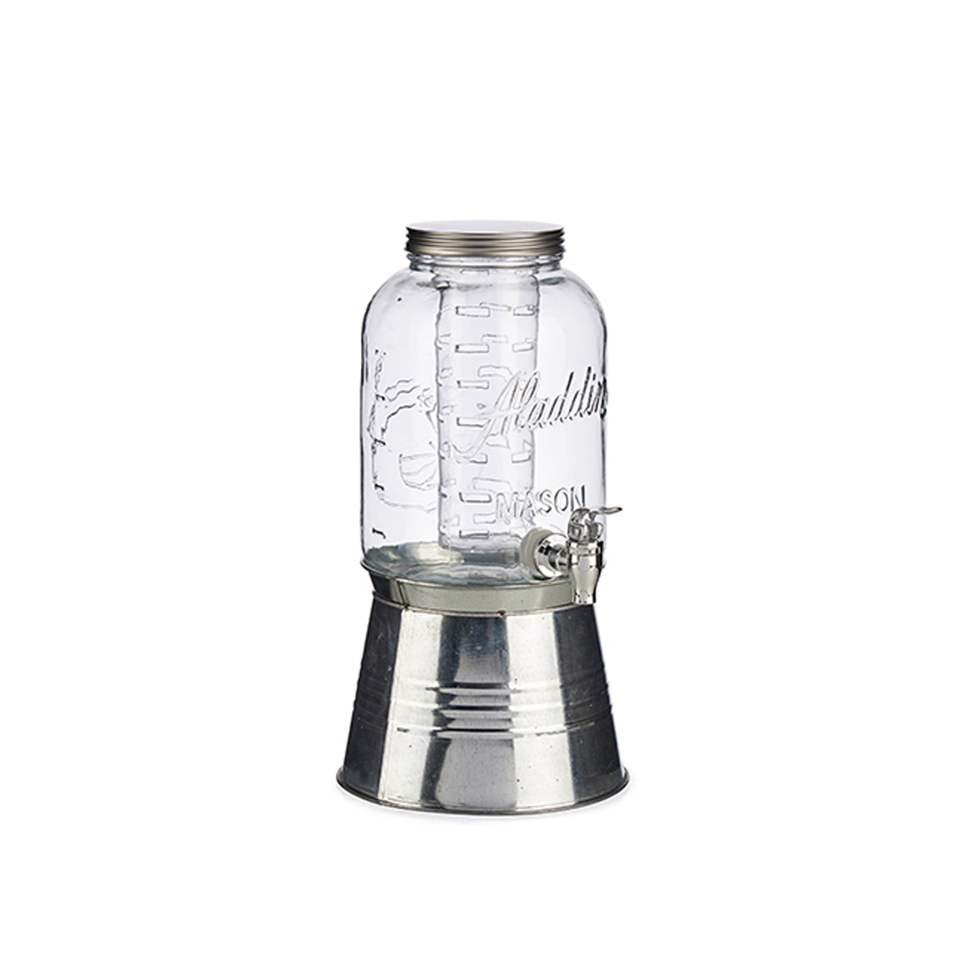 Dispensador Vidro com Suporte 3800ml 20X37.5cm