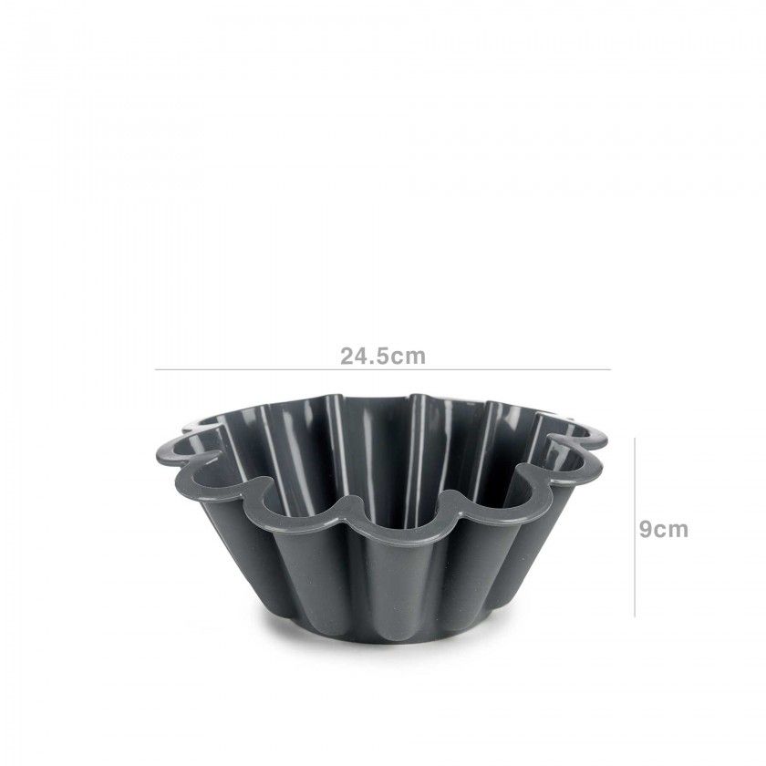 Forma Silicone Pudim 1500ml 24.5X9cm