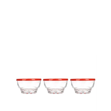 Saladeira com Tampa 275ml 10.5X6cm Pack 3 - Image product