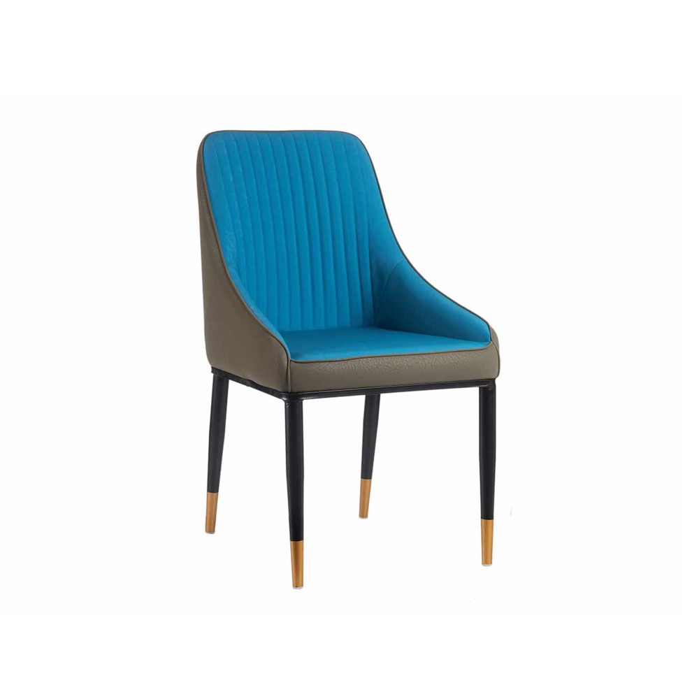 Poltrona Riscas Azul 65X51X92cm