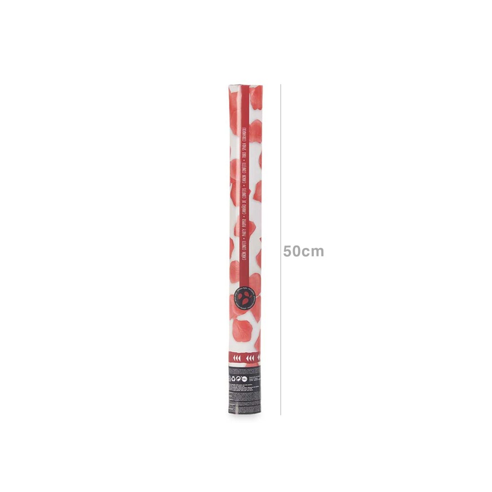 Tubo Lança Confetis Pétalas 50cm