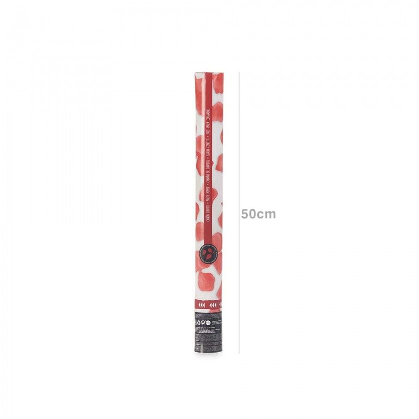Tubo Lança Confetis Pétalas 50cm Tubo Lança Confetis Pétalas 50cm
