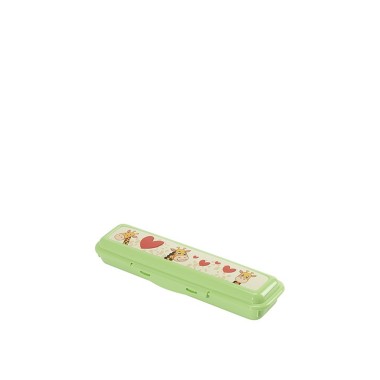 Caixa Fantasia Pl�stico Multicor 200ml 22.9X6.8X3.9cm