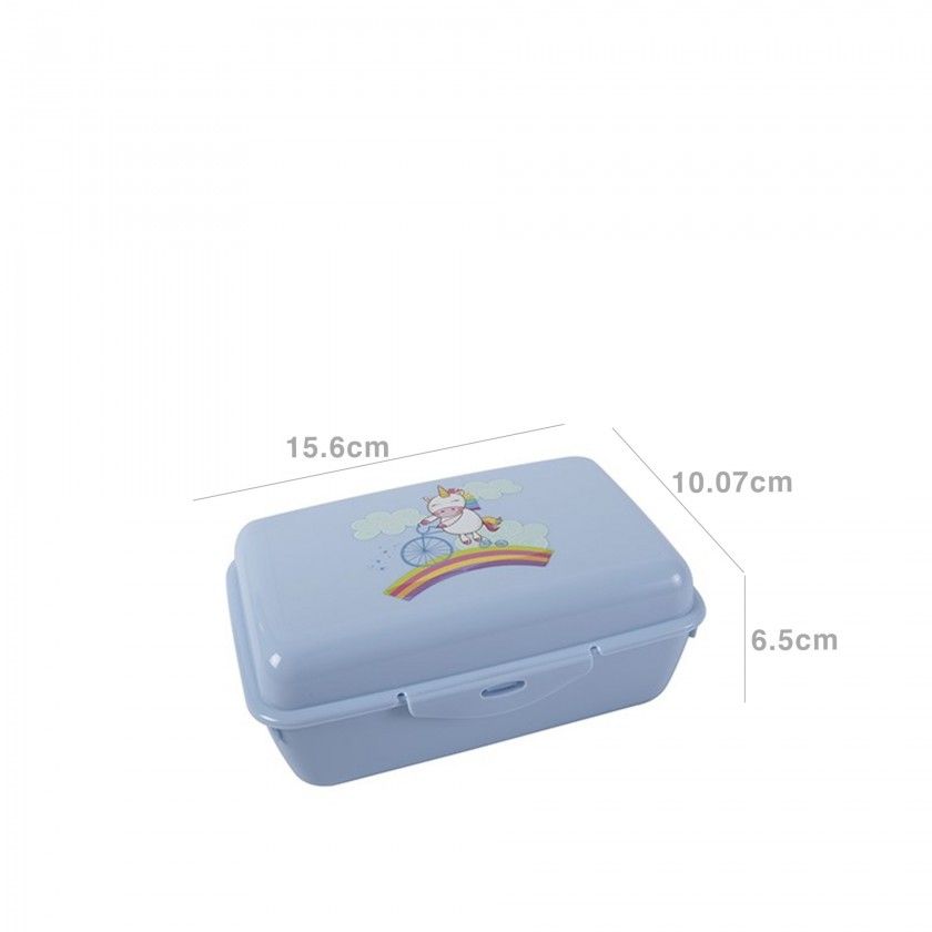Caixa Fantasia Plástico Multicor 750ml 15.6X10.07X6.5cm Caixa Fantasia Plástico Multicor 750ml 15.6X10.07X6.5cm