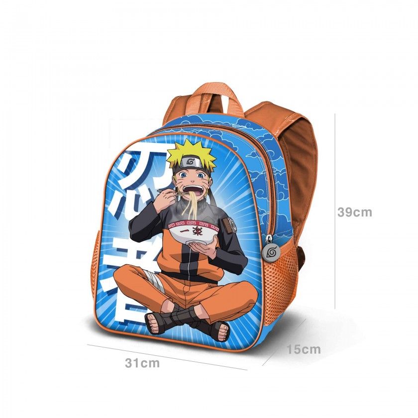 Mochila escolar naruto completo