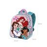 Mochila Escolar Princesas 39X31X15cm