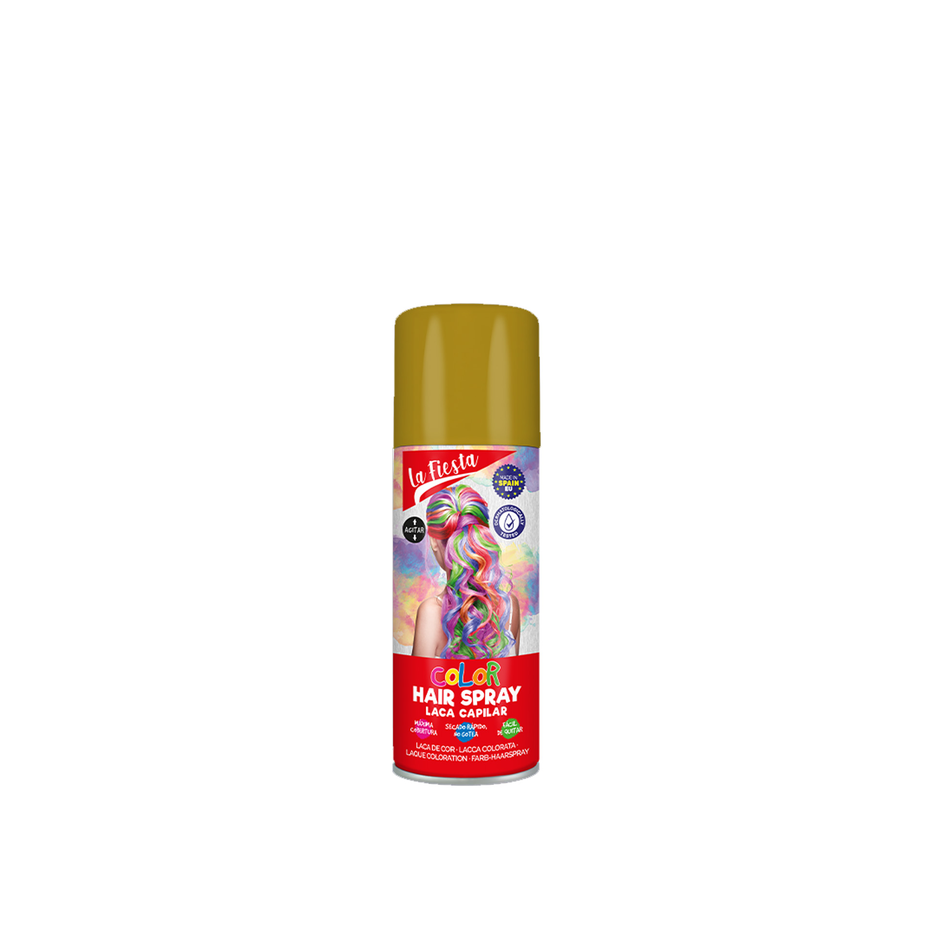 Laca Cabelo La Fiesta Ouro 125ml