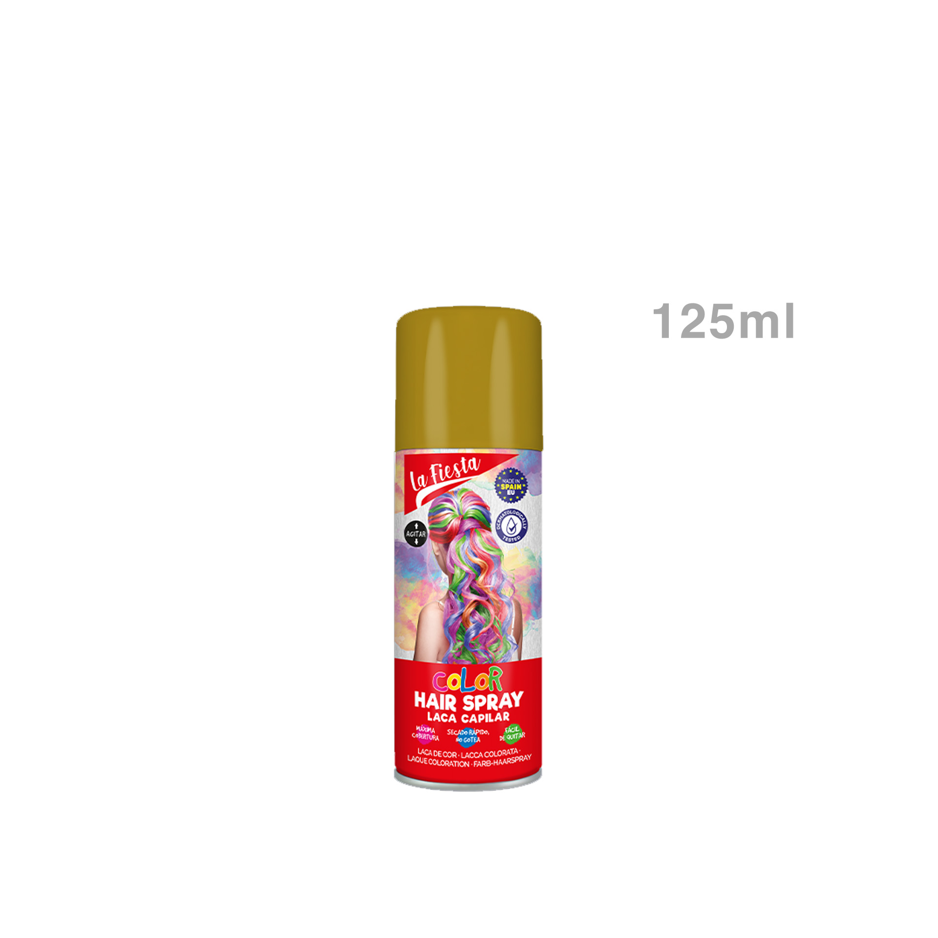 Laca Cabelo La Fiesta Ouro 125ml
