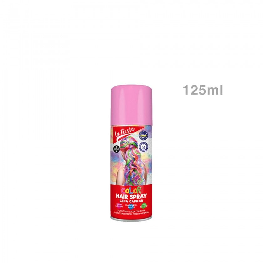 Laca Cabelo La Fiesta Rosa Claro 125ml Laca Cabelo La Fiesta Rosa Claro 125ml