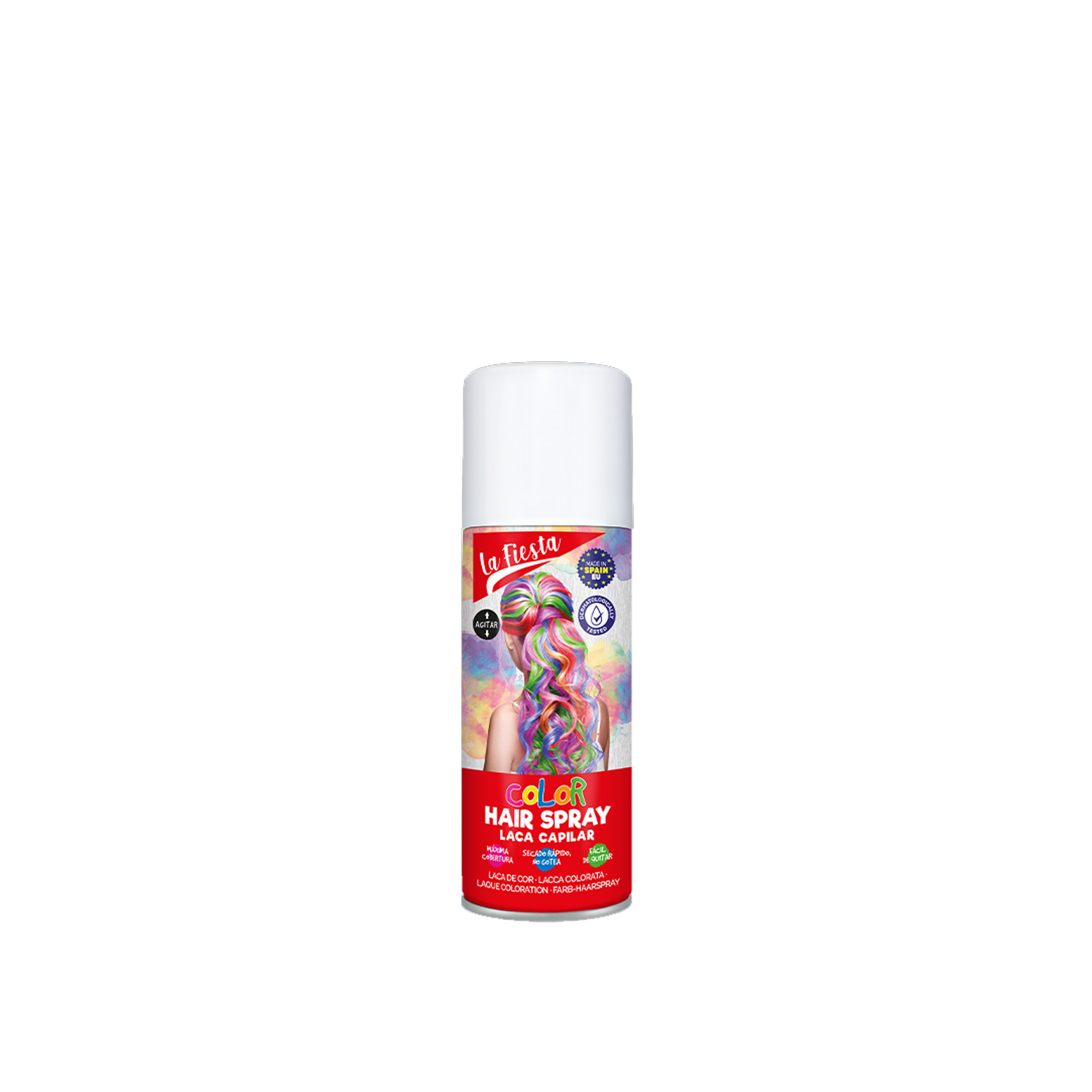 Laca Cabelo La Fiesta Branco 125ml