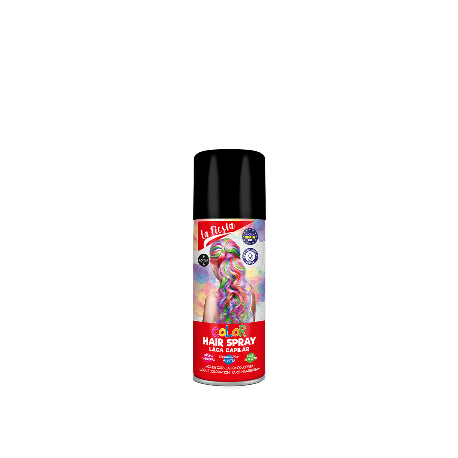 Laca Cabelo La Fiesta Preto 125ml