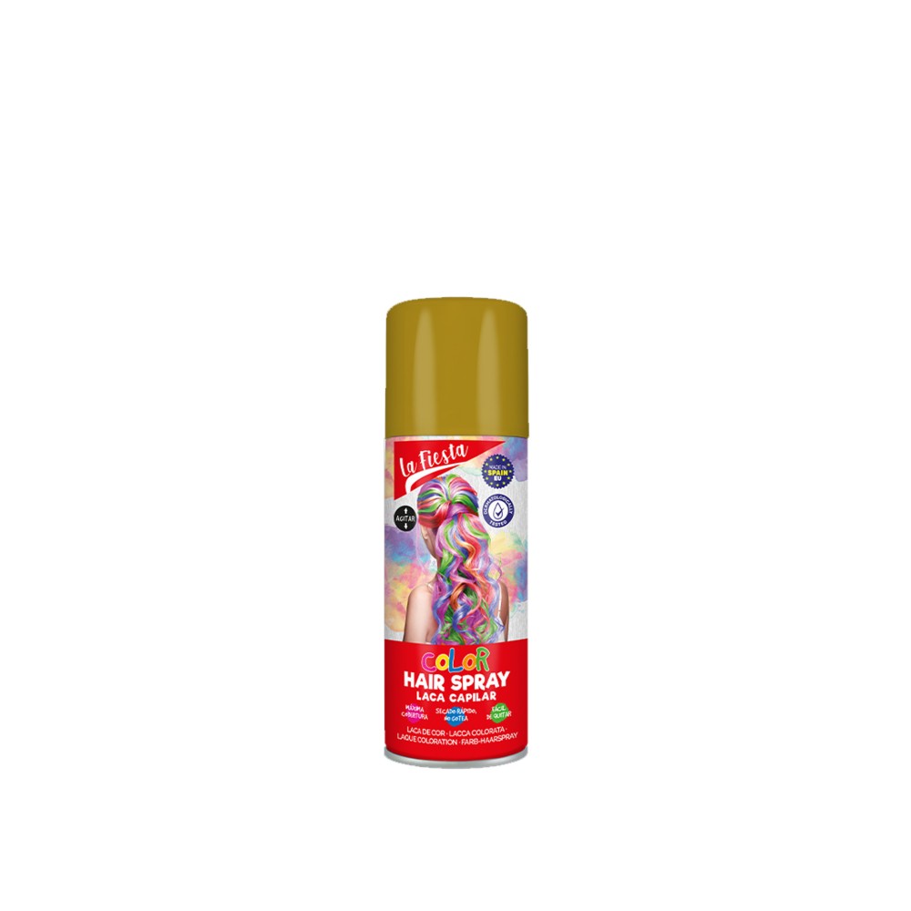 Laca Cabelo La Fiesta Ouro 125ml