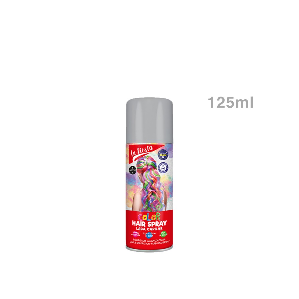 Laca Cabelo La Fiesta Prata 125ml
