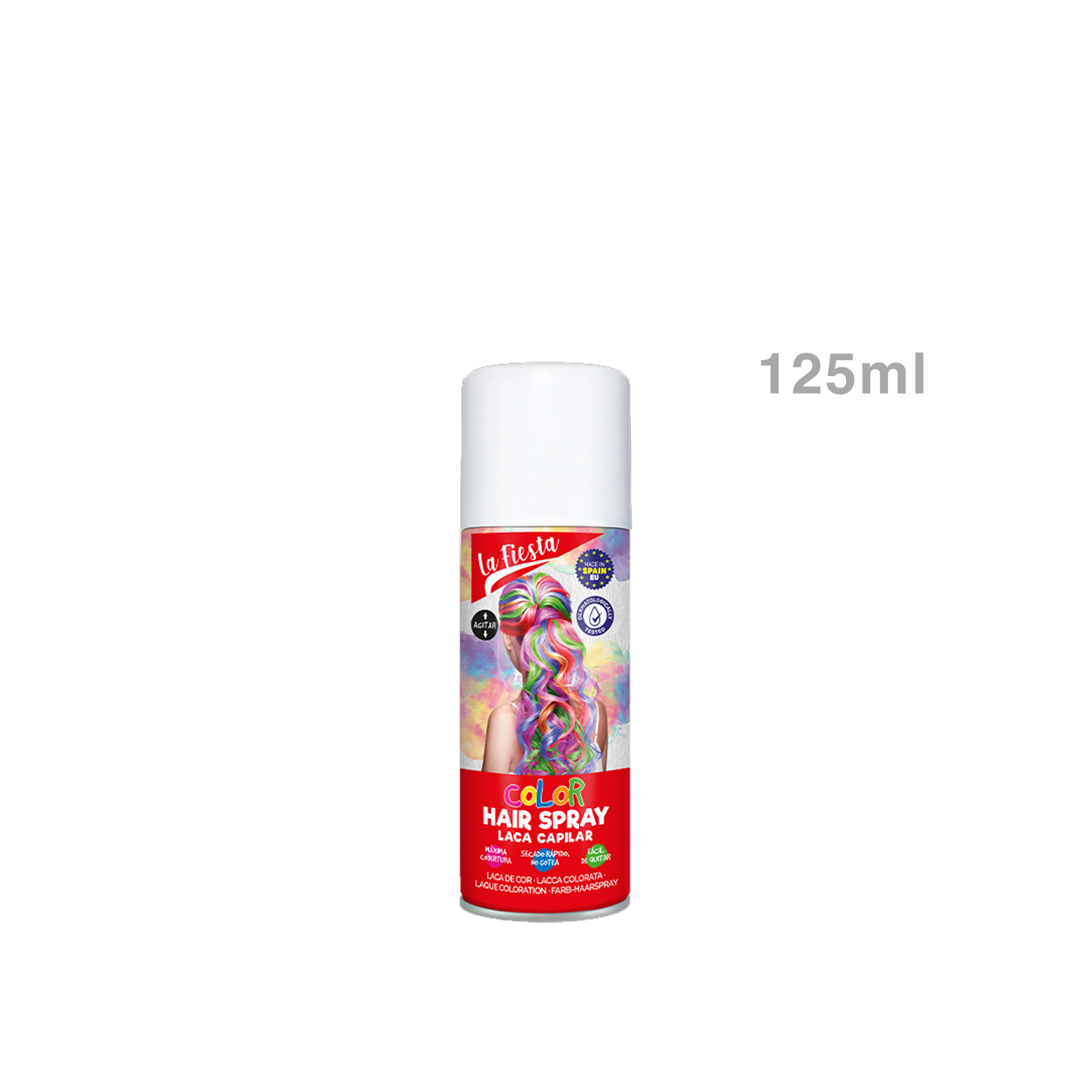 Laca Cabelo La Fiesta Branco 125ml