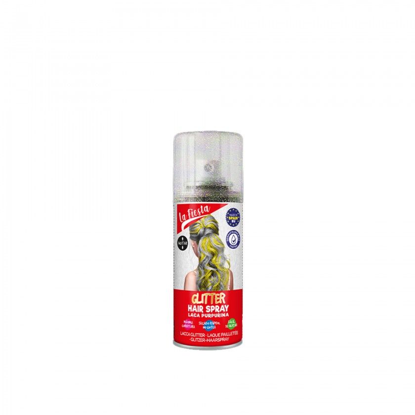 Laca Cabelo La Fiesta Purpurinas Multicolor 100ml Laca Cabelo La Fiesta Purpurinas Multicolor 100ml
