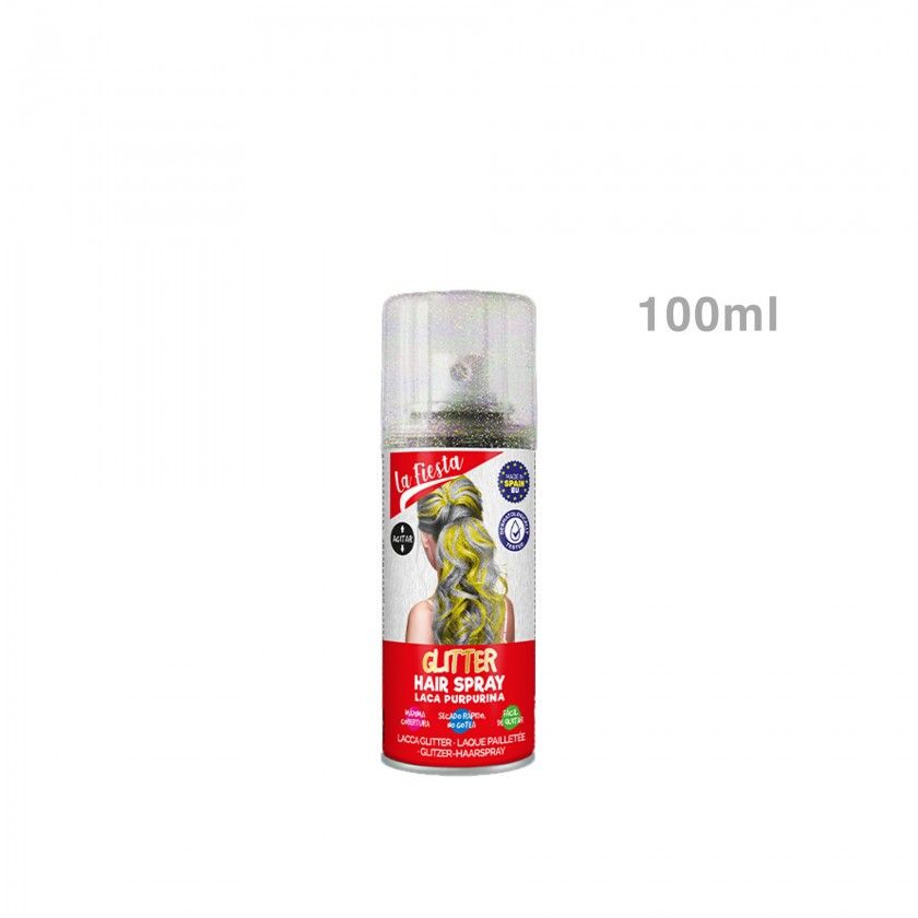 Laca Cabelo La Fiesta Purpurinas Multicolor 100ml Laca Cabelo La Fiesta Purpurinas Multicolor 100ml