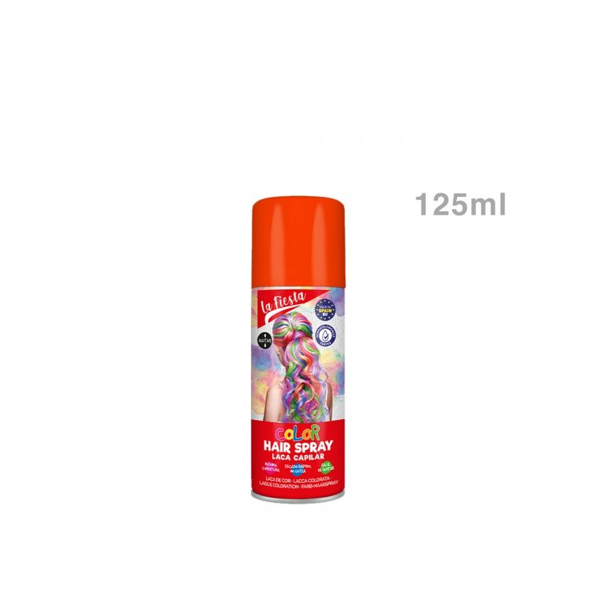 Laca Cabelo La Fiesta Laranja 125ml