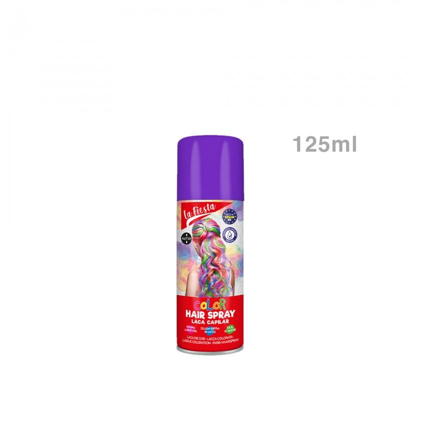 Laca Cabelo La Fiesta Roxo 125ml Laca Cabelo La Fiesta Roxo 125ml