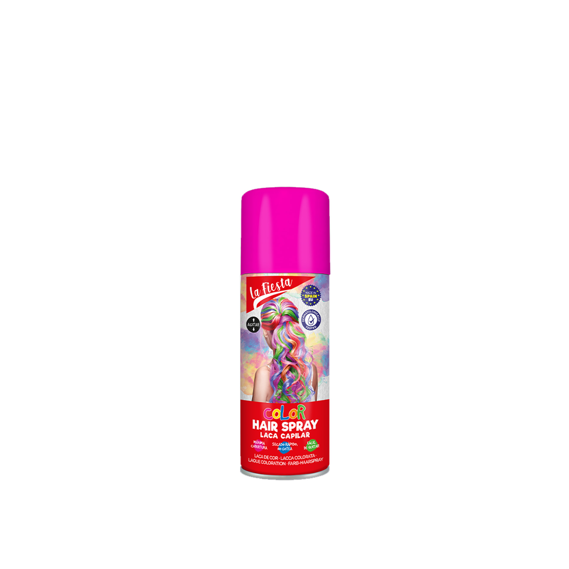 Laca Cabelo La Fiesta Fucsia 125ml