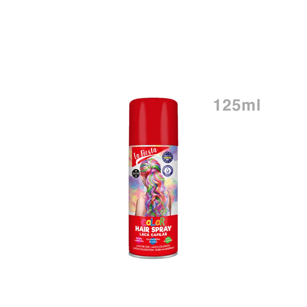 Laca Cabelo La Fiesta Vermelho 125ml