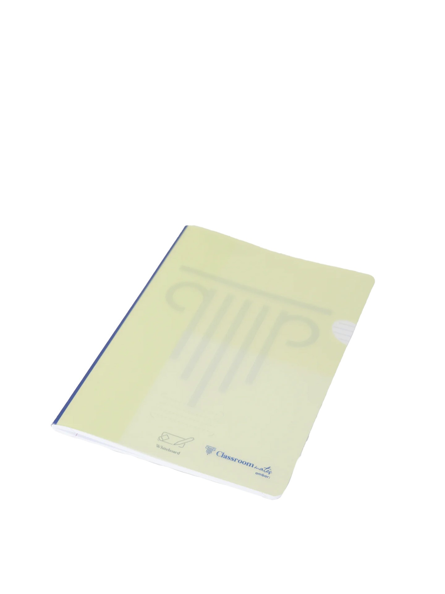 Caderno Agrafado ClassroomMates Capa Plástica Pastel 90gr A4 48 Folhas Pautado