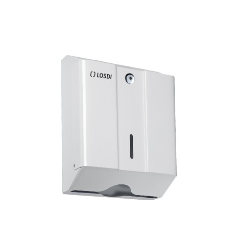 Porta Toalhitas Metal Oceano Branco 26.5X12X33cm - Image product