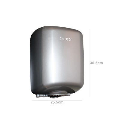 Dispensador Papel Mãos Abs Elegance Cinza 25.5X24X36.5cm