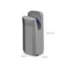 Secador Mãos Abs Elegance Vertical Cinza 2050W 30X22X68.5cm Secador Mãos Abs Elegance Vertical Cinza 2050W 30X22X68.5cm