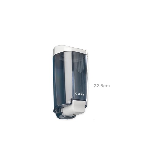 Doseador Sabonete Líquido Abs Sydney Fumado 900ml 11.2X9X22.5cm - Image product