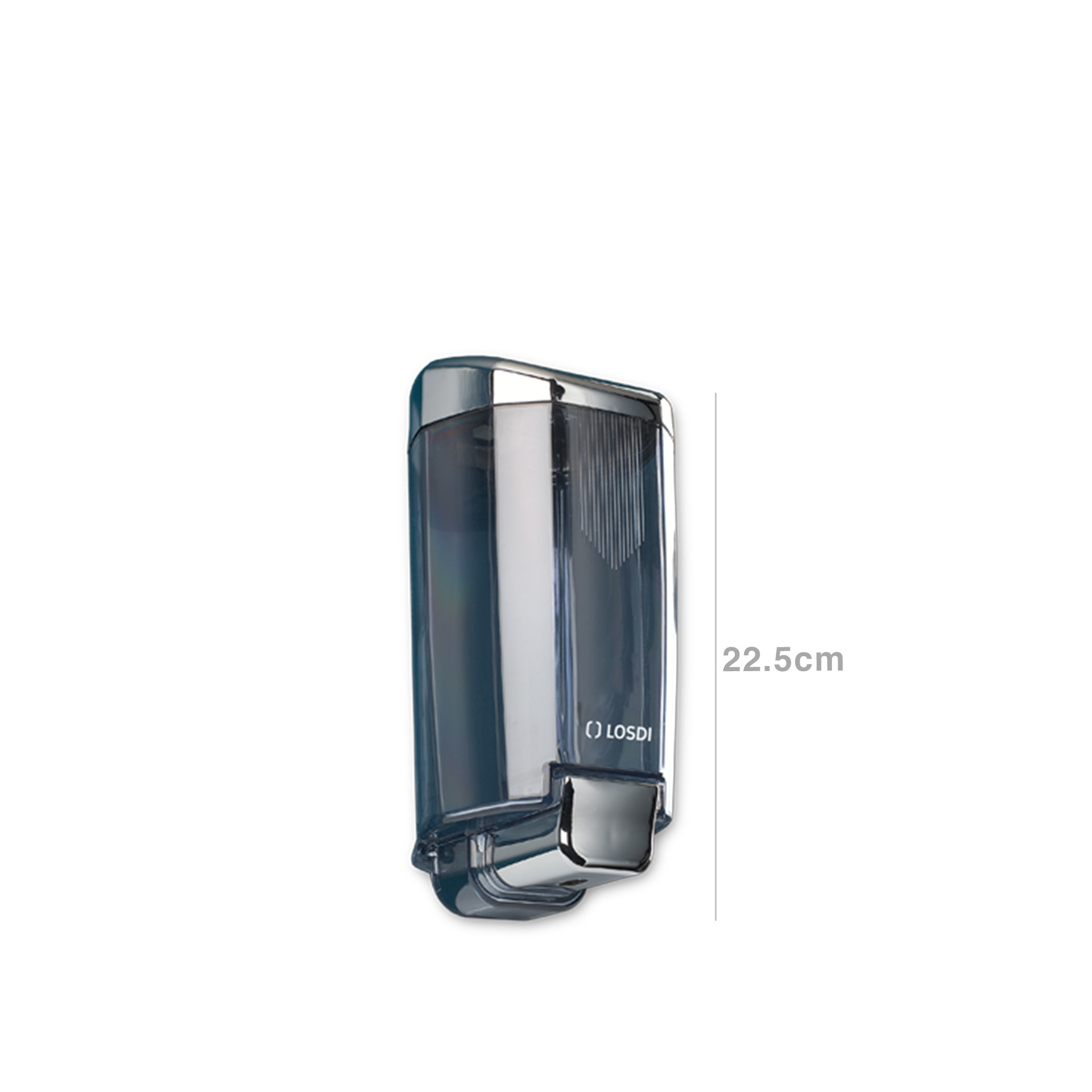 Doseador Sabonete Líquido Abs Cromado Sydney 900ml 11.2X9X22.5cm