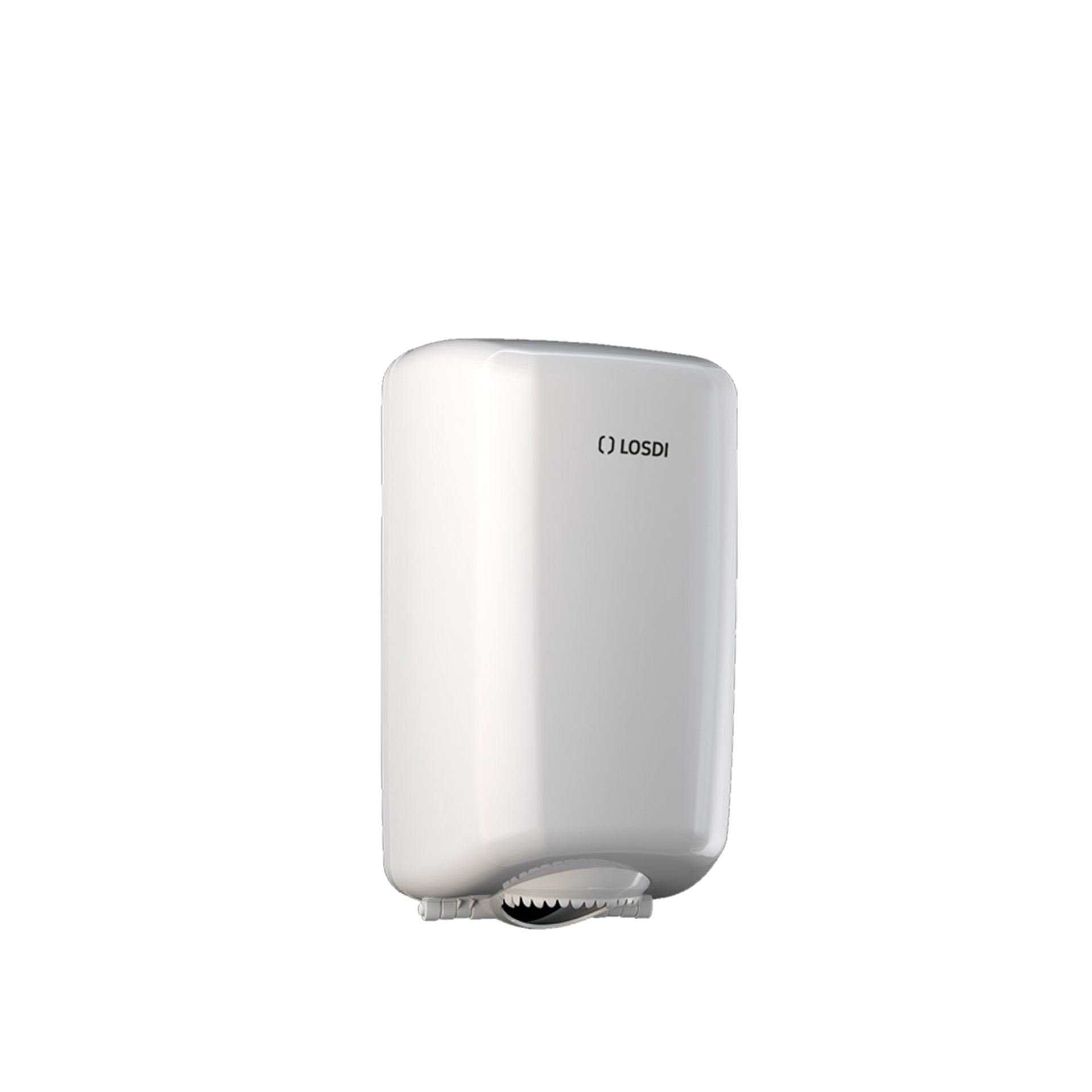 Dispensador Papel Mãos Abs Elegance Pequeno Branco 18X17X33.5cm