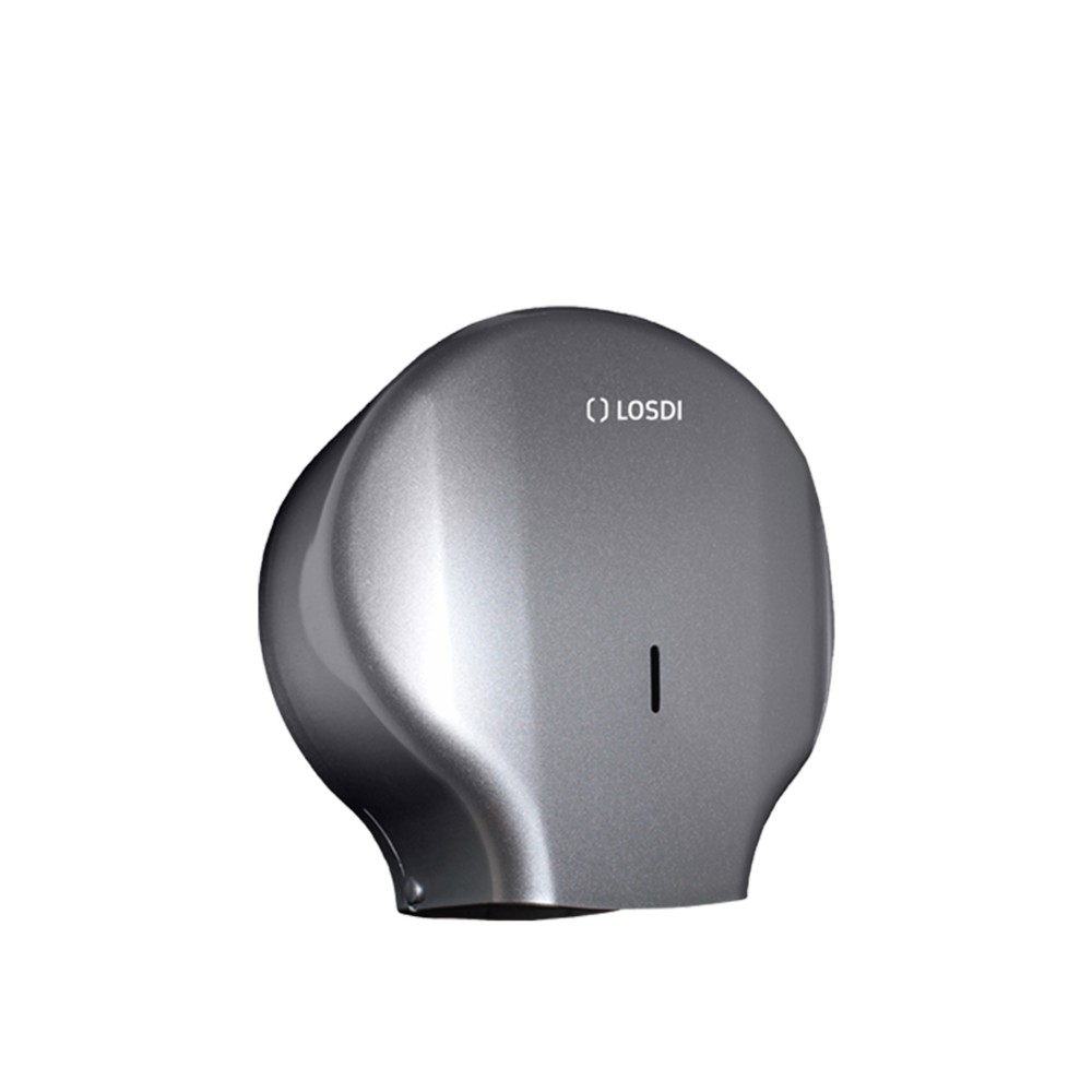 Dispensador Papel Higiénico Abs Elegance Cinza 26.8X13X29cm