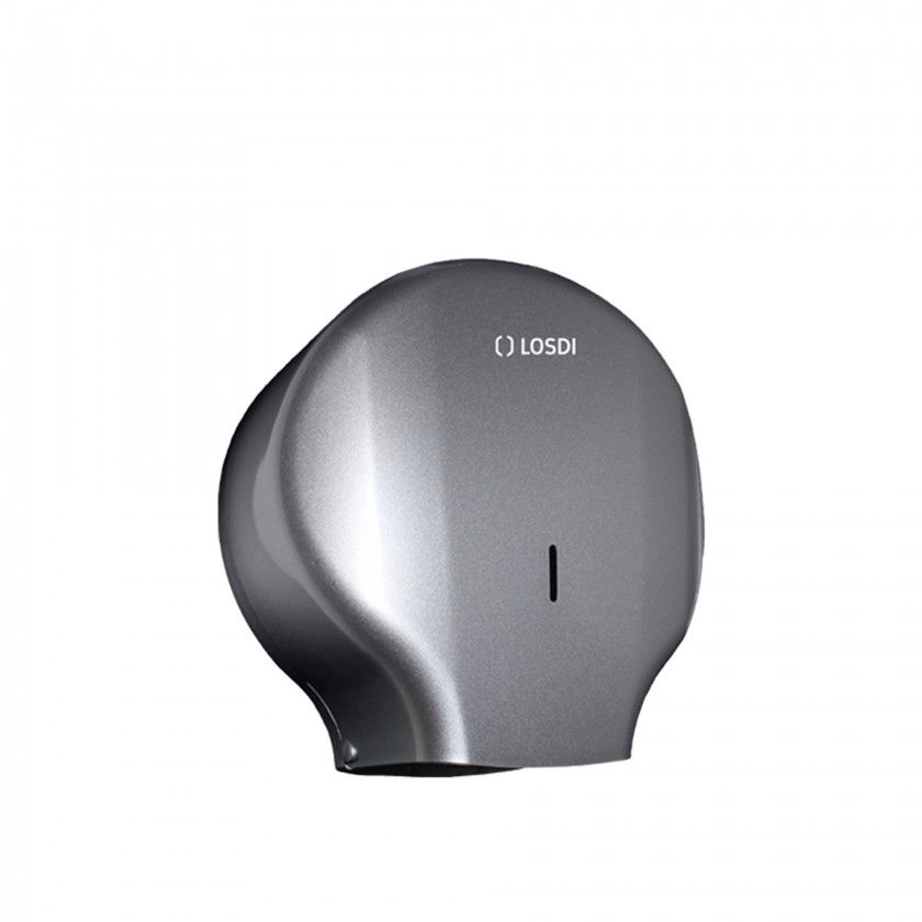 Dispensador Papel Higinico Abs Elegance Cinza 26.8X13X29cm