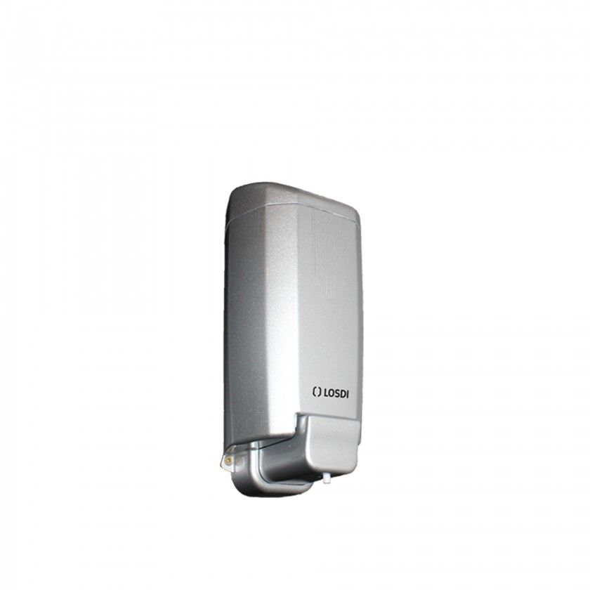 Doseador Sabonete Lquido Abs Sydney Cinza 900ml 11.2X9X22.5cm