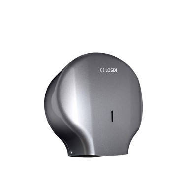 Dispensador Papel Higiénico Abs Elegance Cinza 26.8X13X29cm