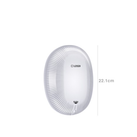 Doseador Sabonete Líquido Policarbonato Star Branco 850ml 15.5X11.7X22.1cm - Image product