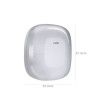 Porta Toalhitas Abs Star 32.5X14.6X37.4cm Porta Toalhitas Abs Star 32.5X14.6X37.4cm