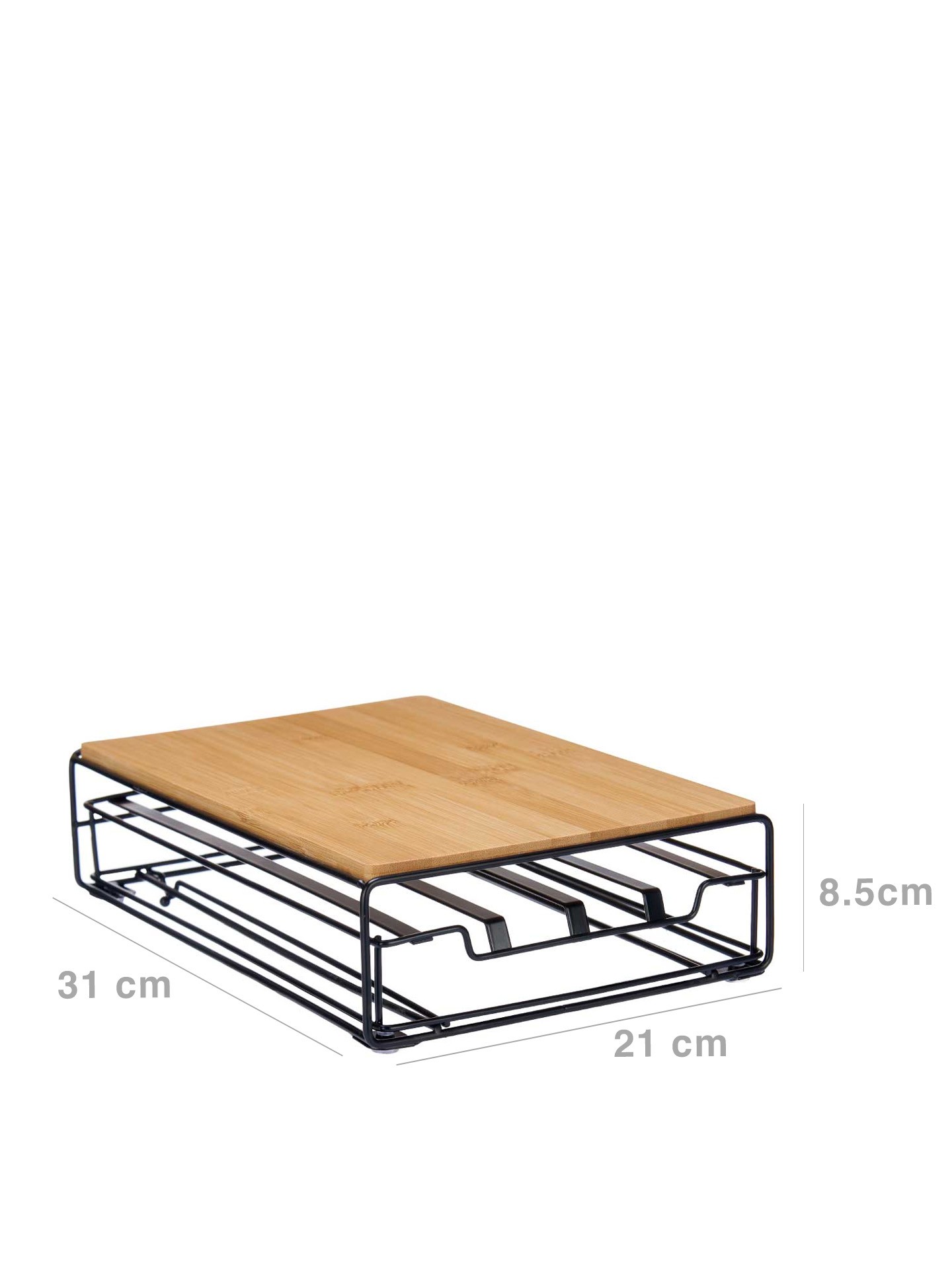 Suporte Metal / Bambu para Cápsulas